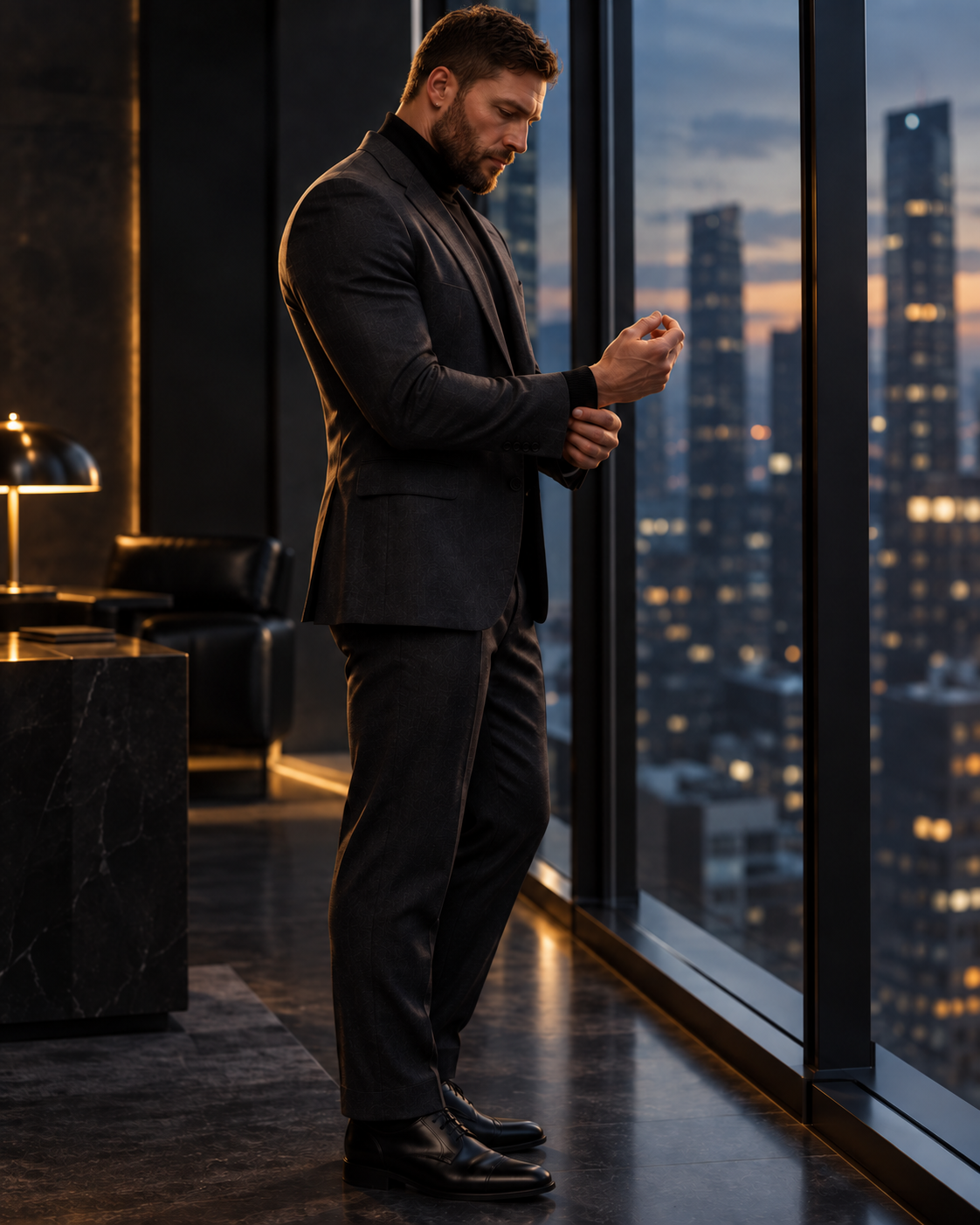 BIG BODY Model im modernen Büro